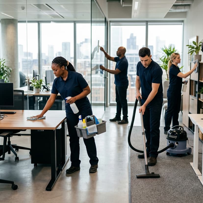 Cleaning service example